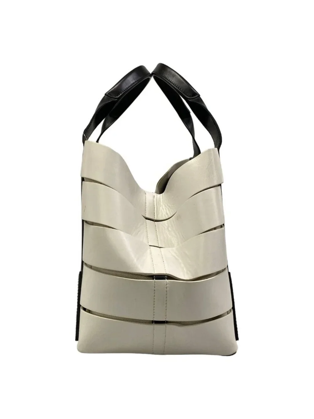 Balenciaga Tote Bag Marine Black Leather